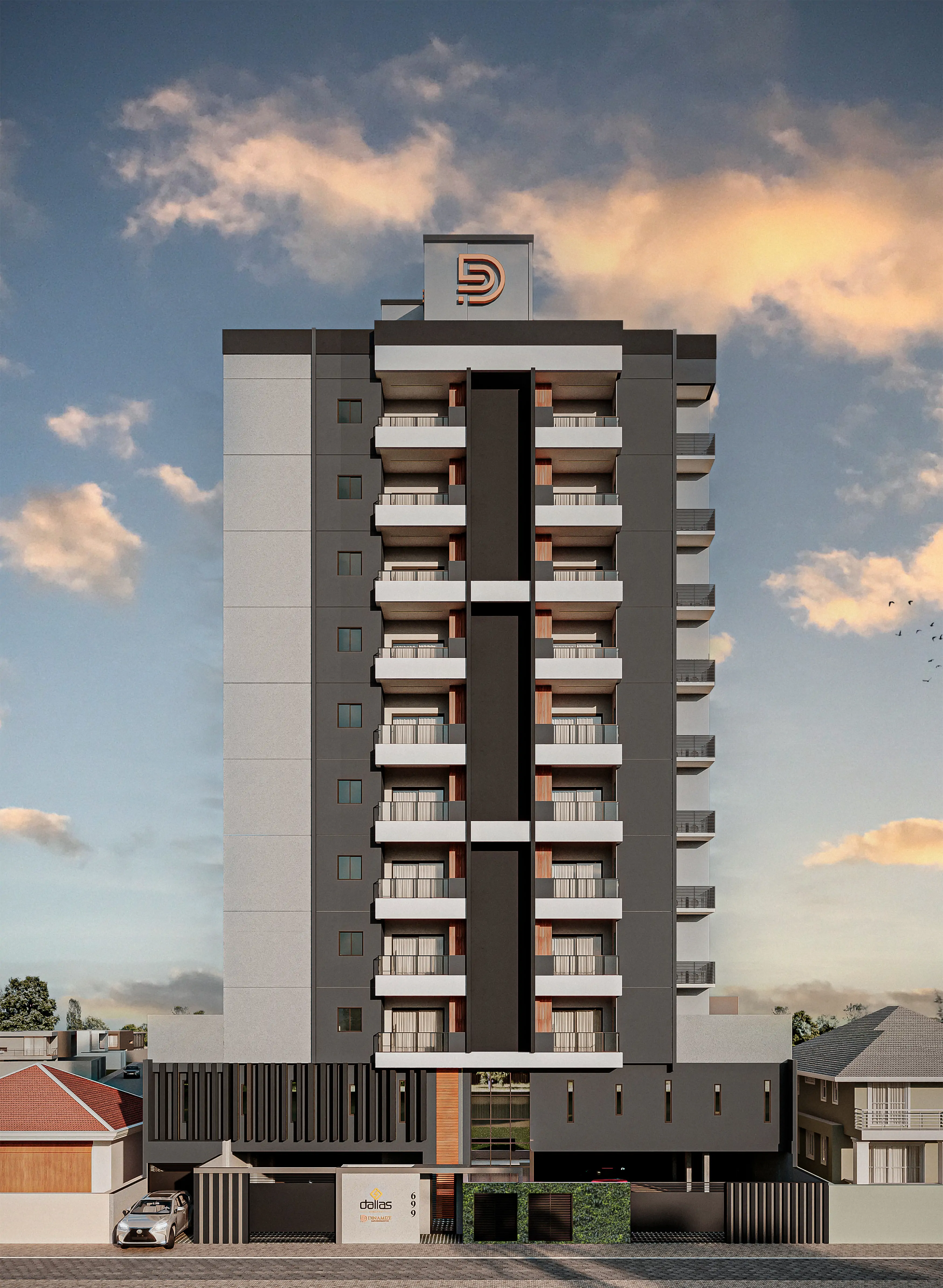 Dallas Residence Fachada